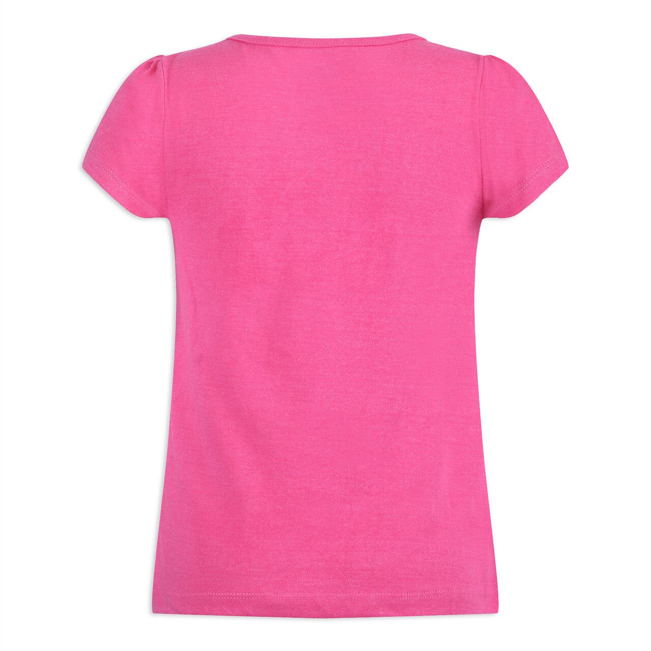 Disney Girl's 3 Pack Minnie Mouse Short Sleeves Tee Shirt Set, Pink/Yellow/White