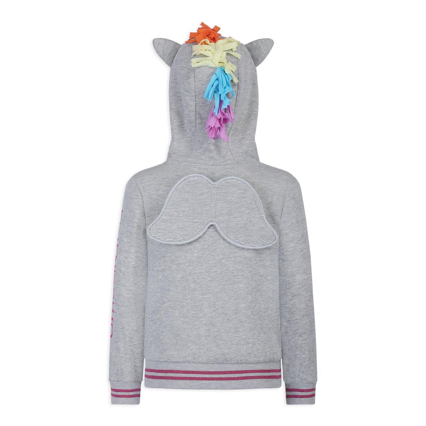 My Little Pony Girl's Roleplay Hoodie with 3D Ears Grey