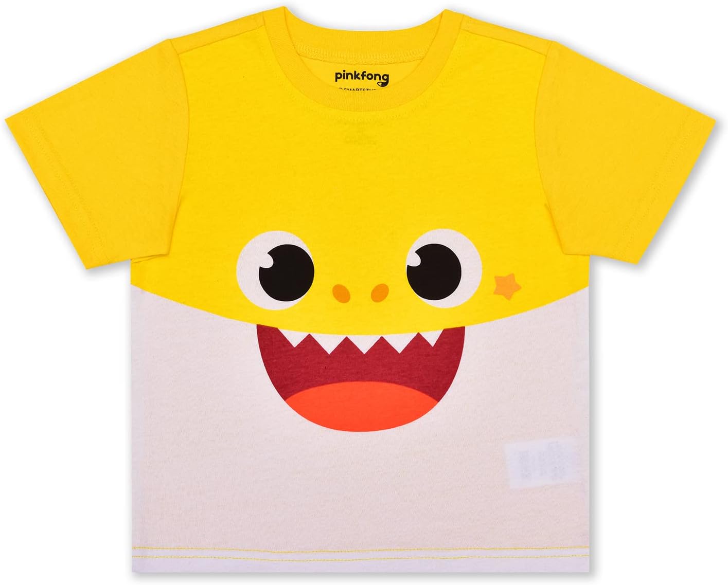 Nickelodeon Baby Shark 2 Piece T-Shirt and Jogger Sweatpants For Boy Infant, Toddler and Little Kids - Blue/Yellow