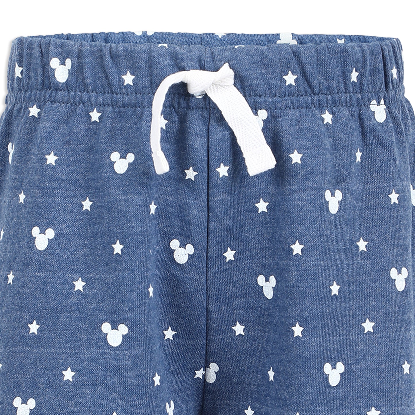 Disney Mickey Mouse Boys T-Shirt and Shorts Set for Little Kids – Blue/Grey