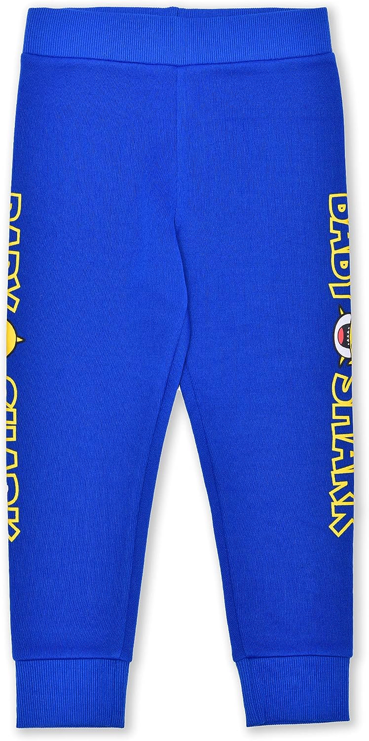 Nickelodeon Boys? Baby Shark Hoodie and Jogger Set for Toddler Kids ? Blue/Navy/Grey