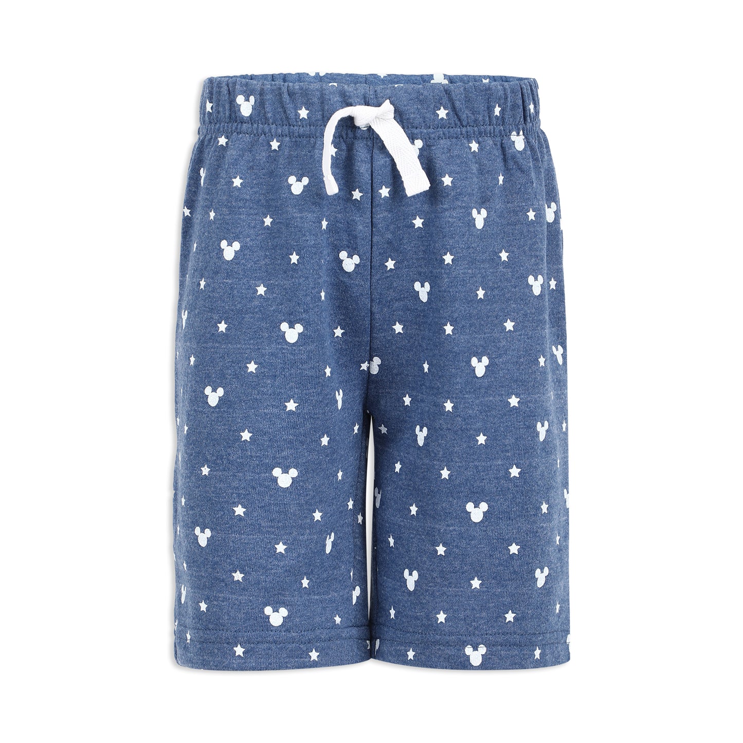 Disney Mickey Mouse Boys T-Shirt and Shorts Set for Little Kids – Blue/Grey