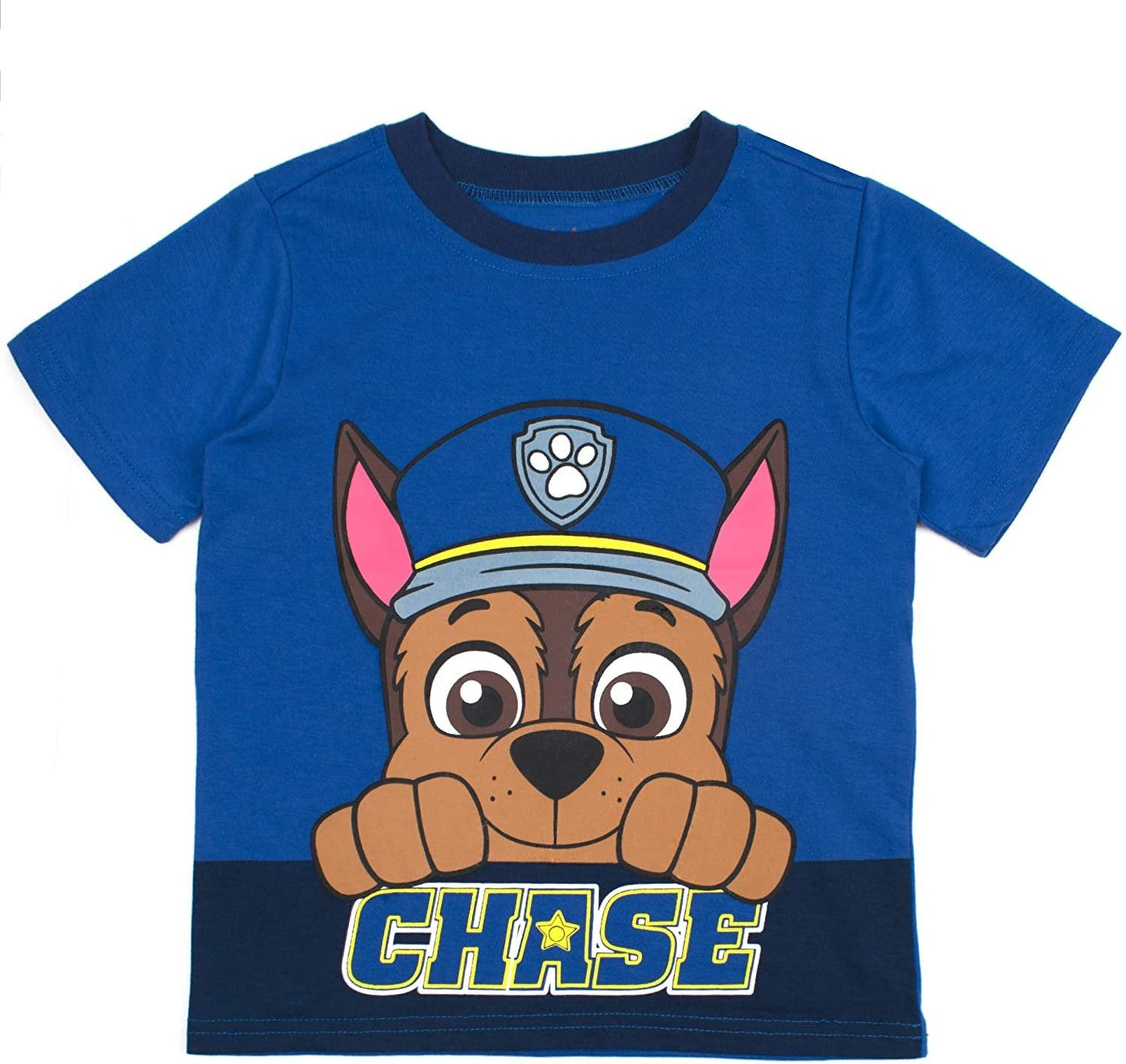 Nickelodeon Paw Patrol Boys T-Shirt Pack for Toddler and Little Kids – Grey/Red/White/Yellow/Blue/Navy