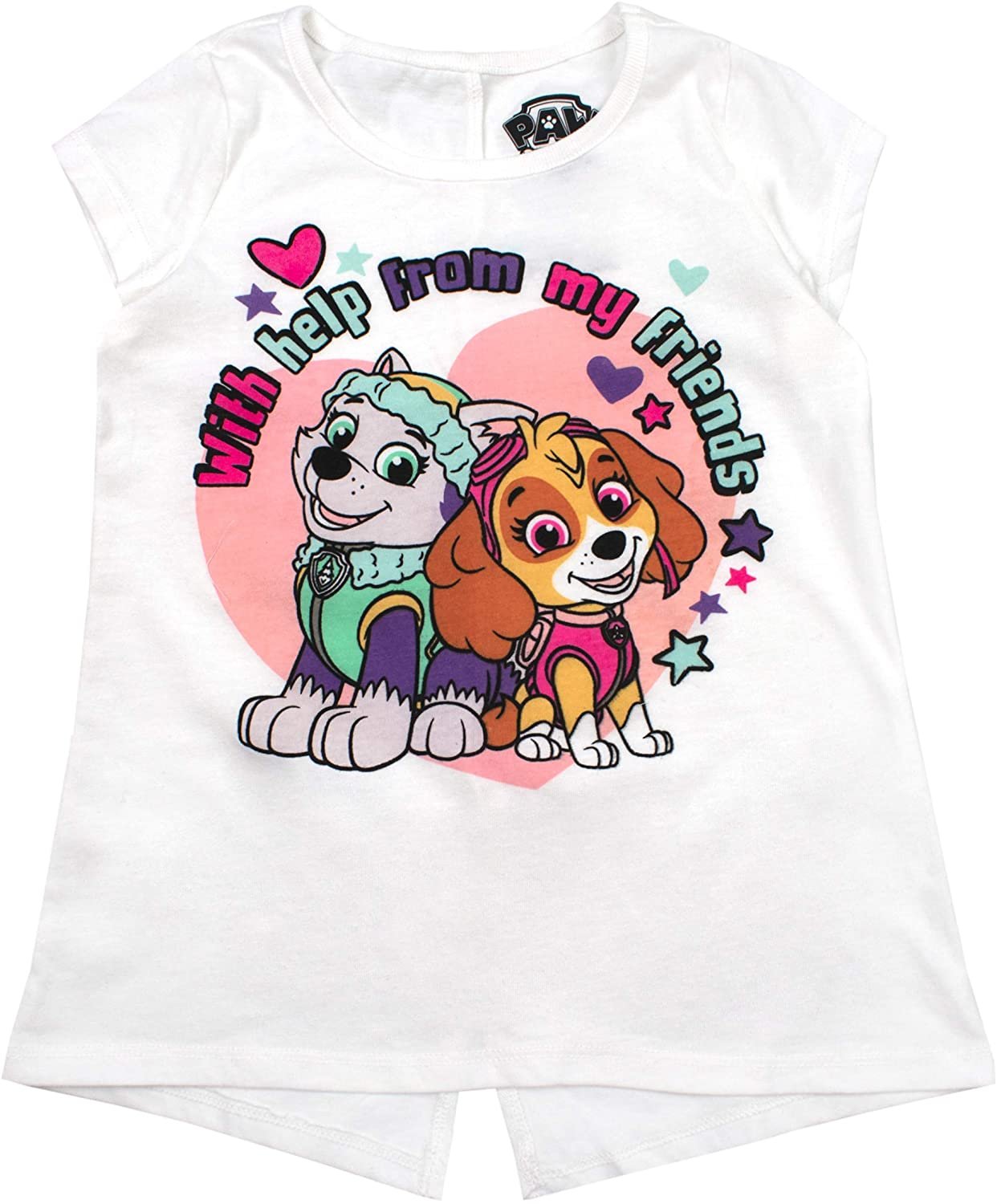 Nickelodeon Paw Patrol Girls and Toddlers 3-Pack T-Shirts