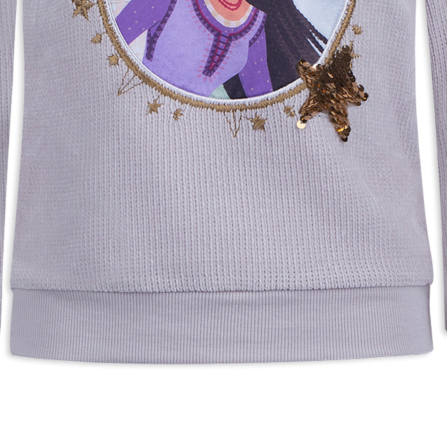Disney Wish Girls' Sweatshirt and Legging Set for Little Kids – Grey