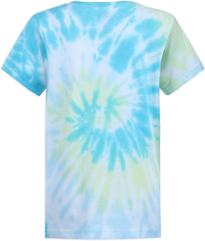 Nickelodeon Paw Patrol Boys 2 Piece Tie Dye T-Shirt and Shorts Set for Toddler and Little Kids – Blue