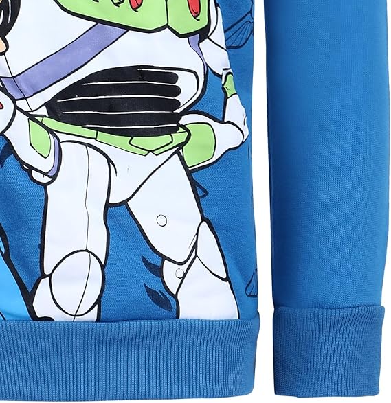 Disney Toy Story Woody and Buzz Lightyear Boys? Pullover Hoodie for Toddler, Little and Big Kids - Blue