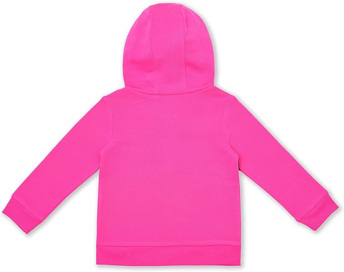 Nickelodeon Jojo Siwa Girls’ Half Zip Up Hoodie for Toddler and Little Kids – Pink