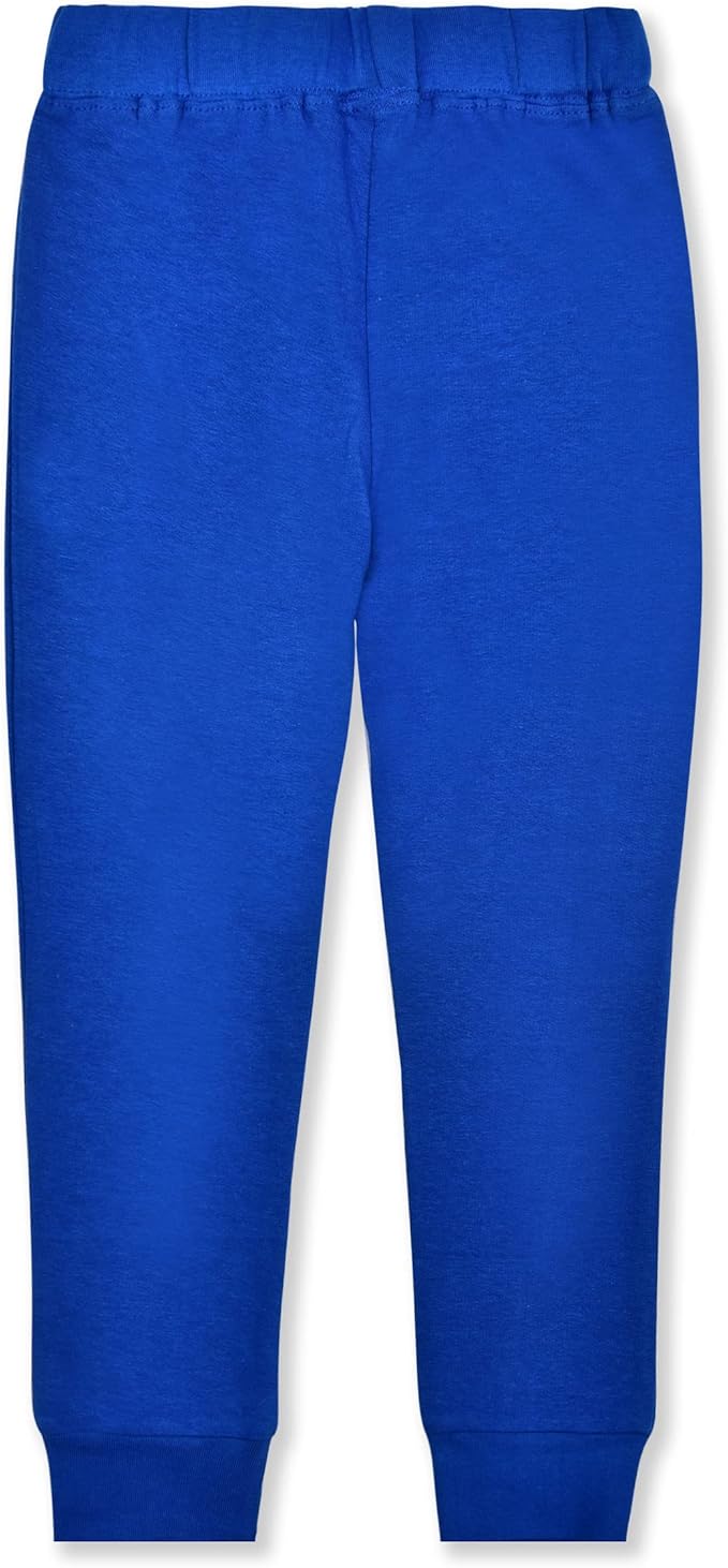 Nickelodeon Baby Shark Boys’ Long Sleeve T-Shirt and Jogger Set for Infant, Toddler and Little Kids – Blue/Yellow