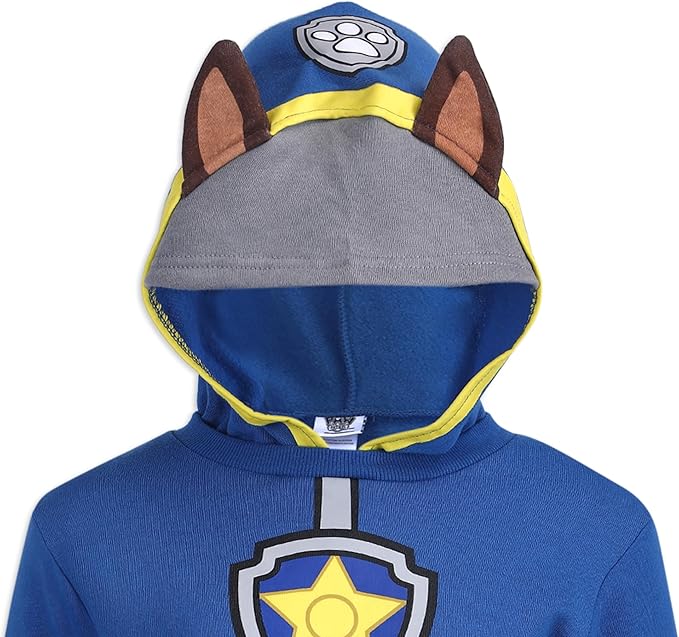 Nickelodeon Paw Patrol Boys Pullover Hoodie and Jogger Pant Set for Toddlers and Little Kids – Blue