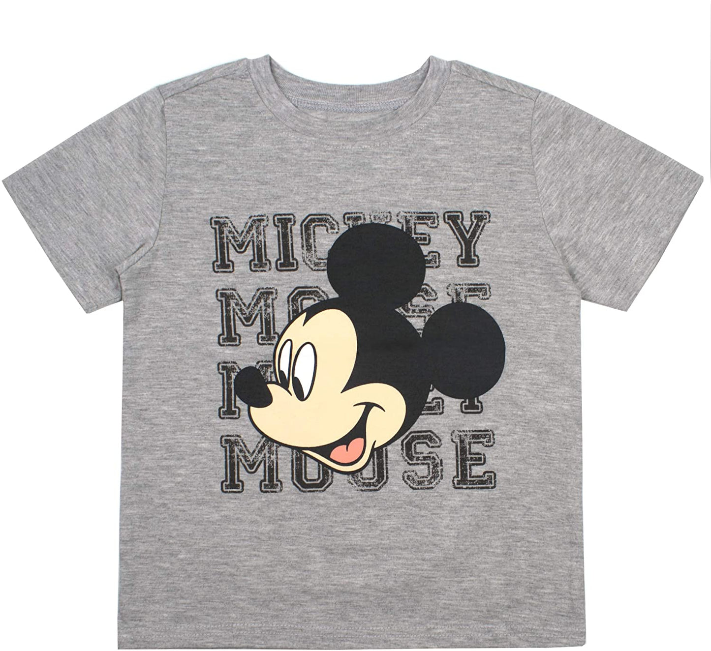 Mickey Mouse Friends Boys' T-Shirt (Pack of 3) White