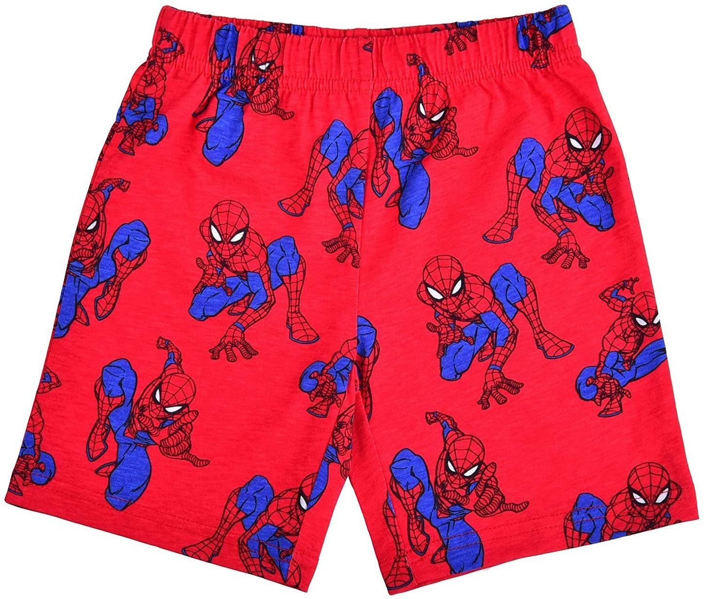 Marvel Spiderman Boys' T-Shirt and Short Set - Red