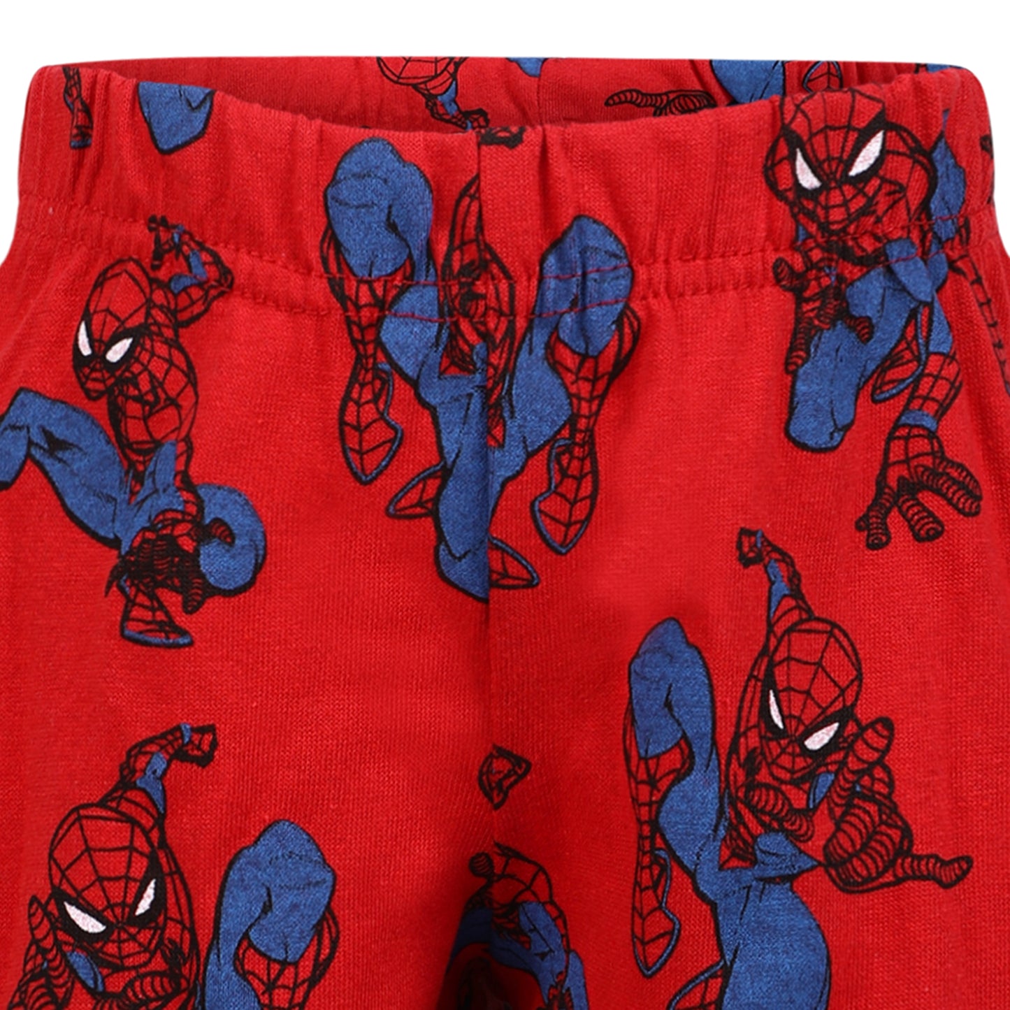 Marvel Spiderman Boys' T-Shirt and Short Set - Red