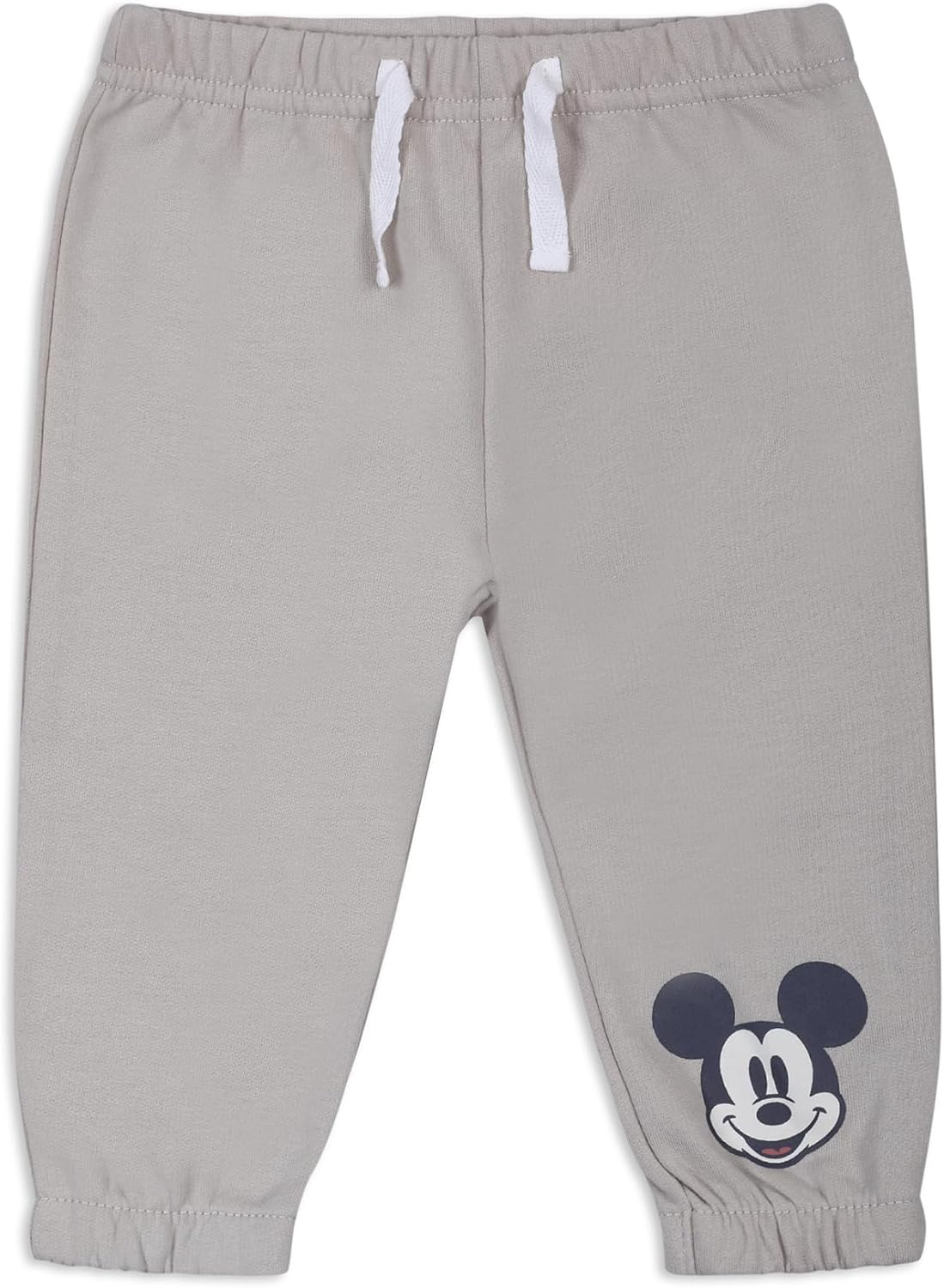 Disney Mickey Mouse Boys' Hoodie and Jogger Set for Infant – Beige
