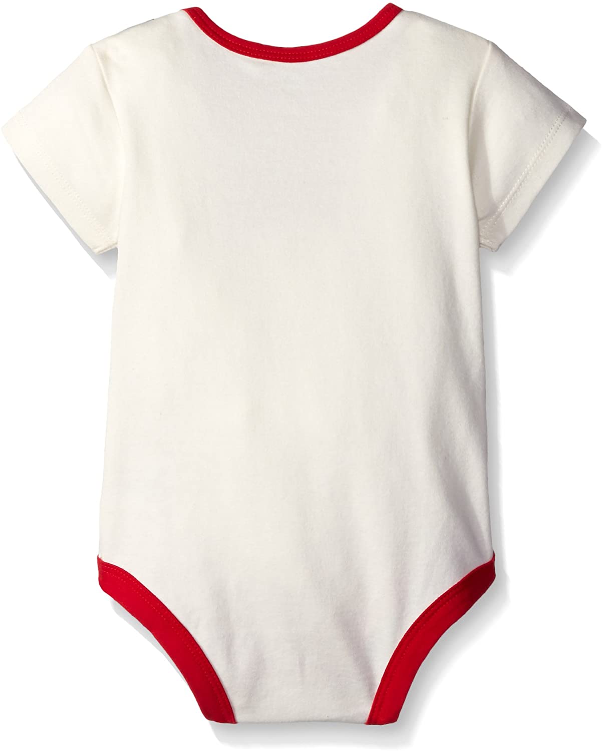 Disney Mickey Mouse, Donald Duck or Goofy Boys’ 1st Birthday Bodysuit for Newborn and Infant – Red/White/Blue/Green