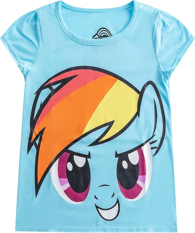 Hasbro My Little Pony Twilight Girls' Short sleeve T-Shirt (Pack of 3)