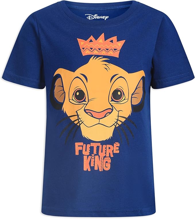Lion King The Toddler Boys' T-Shirt (Pack of 3) Grey