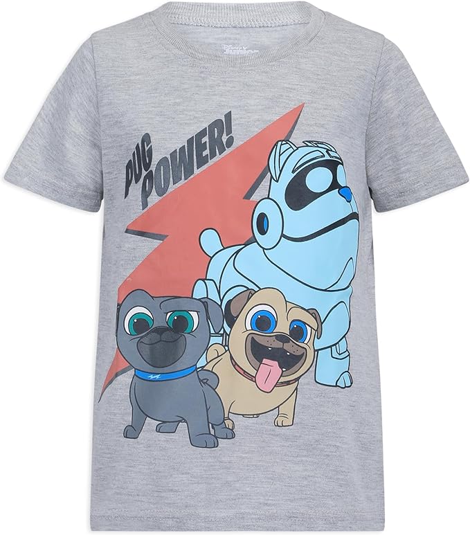 Puppy Dog Pals Toddler Boys' T-Shirt (Pack of 3) RED