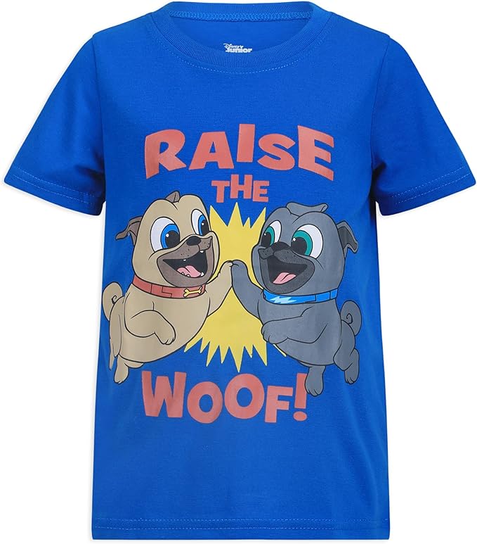 Puppy Dog Pals Toddler Boys' T-Shirt (Pack of 3) RED