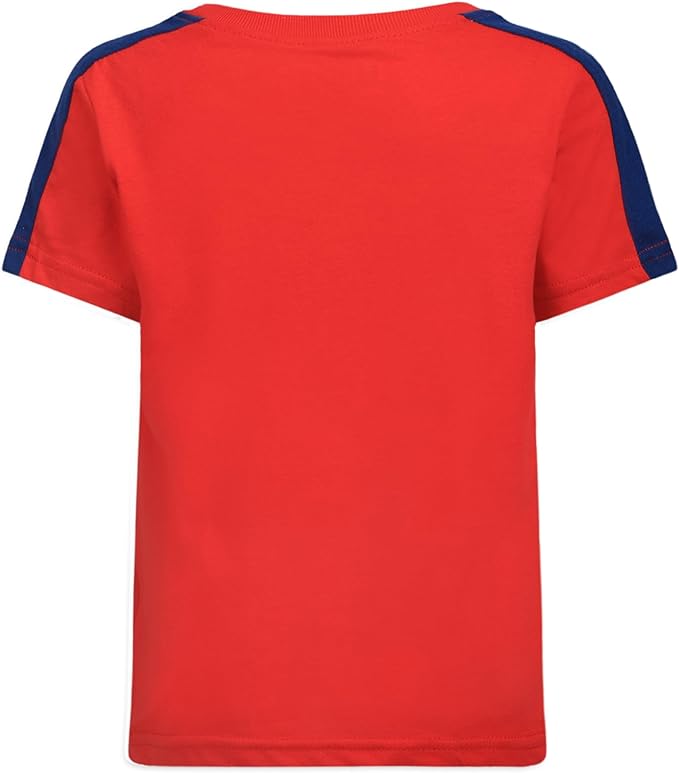 Marvel Avengers Boys’ T-Shirt 3 Pack for Toddler and Little Kids – Grey/Navy/Red