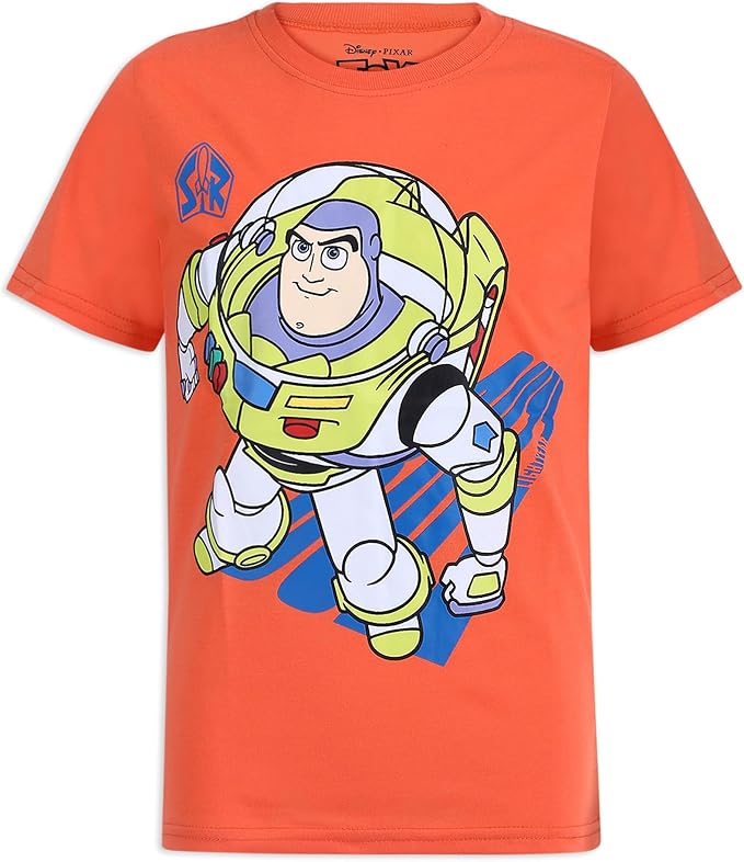 Disney Toy Story Boys' T-Shirt (Pack of 3) Beige