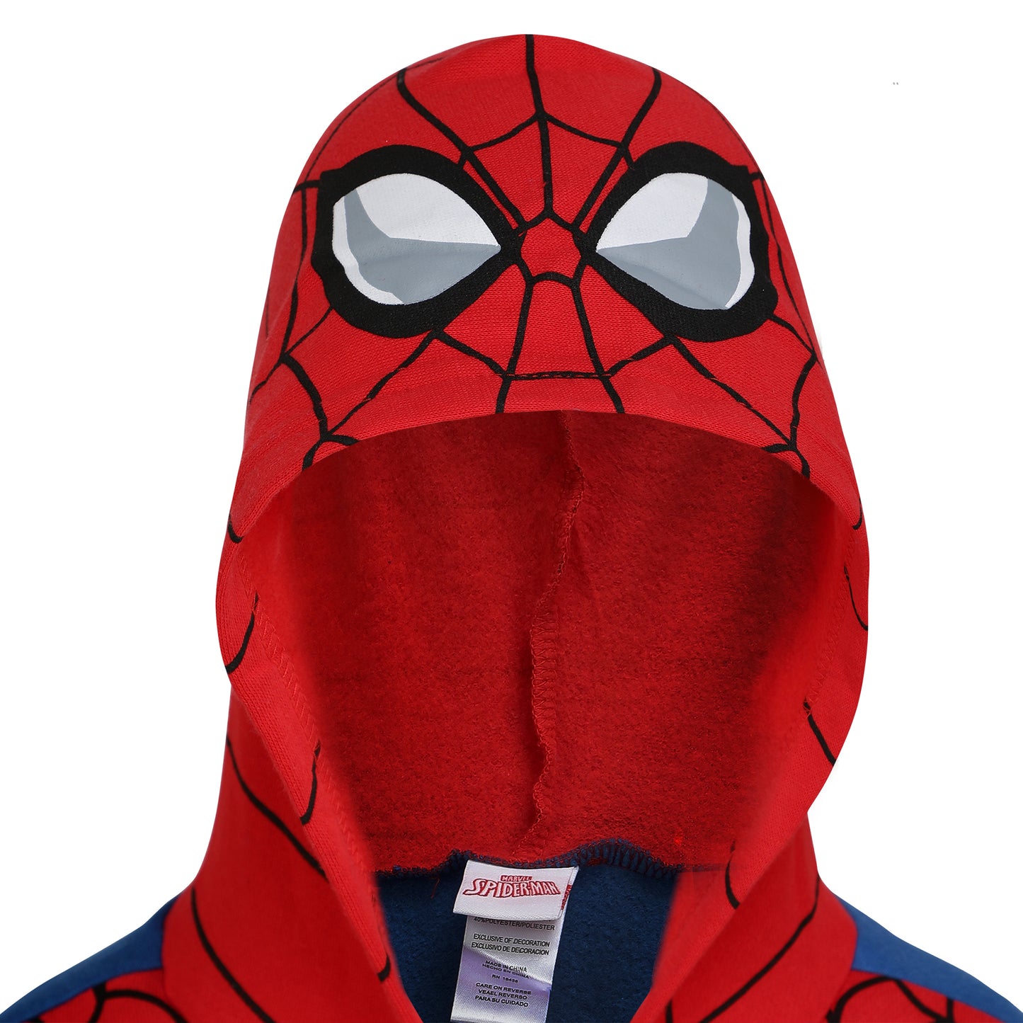 Marvel Spider-Man Boys Zip-Up Hoodie Sweatshirt for Toddlers and Big Kids