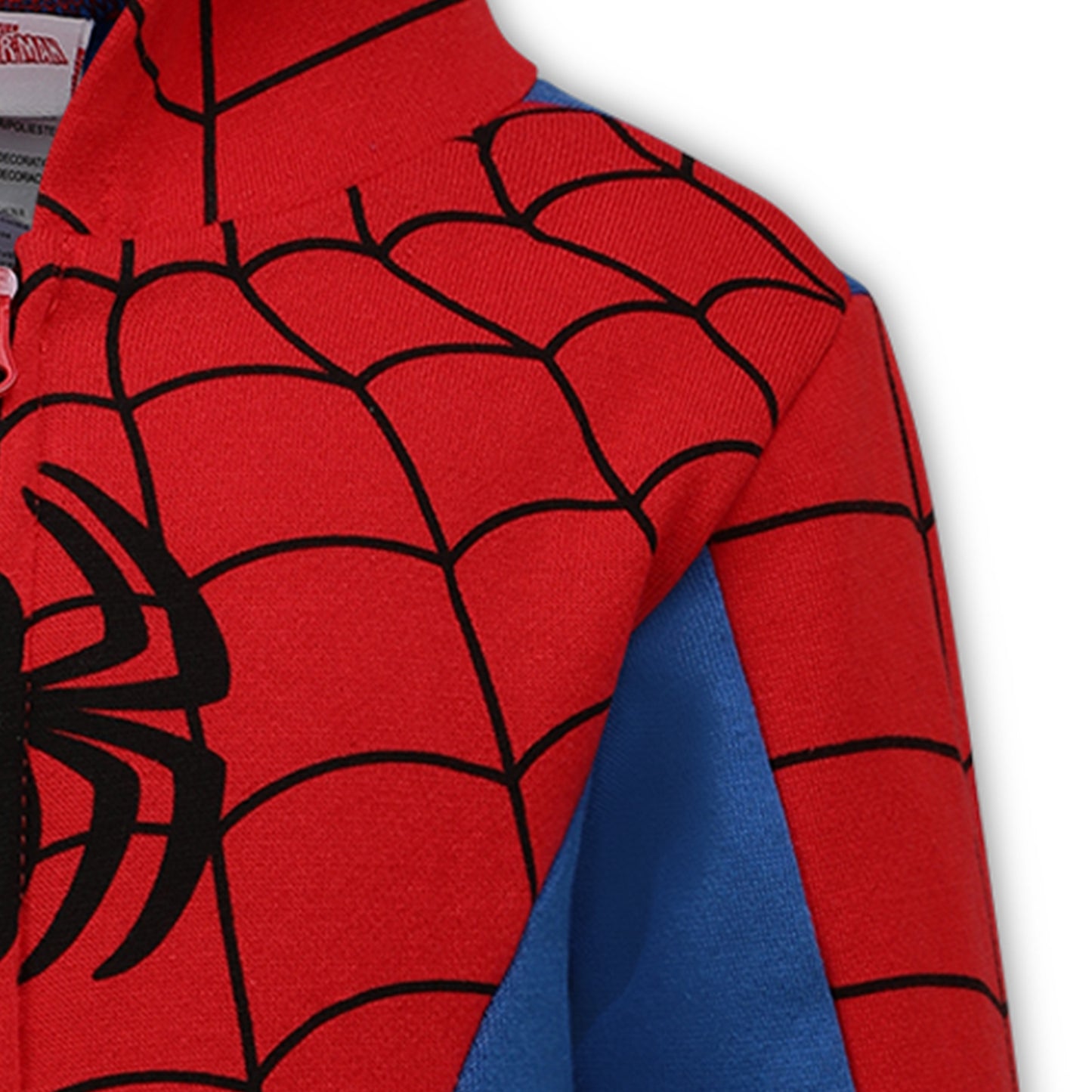 Marvel Spider-Man Boys Zip-Up Hoodie Sweatshirt for Toddlers and Big Kids