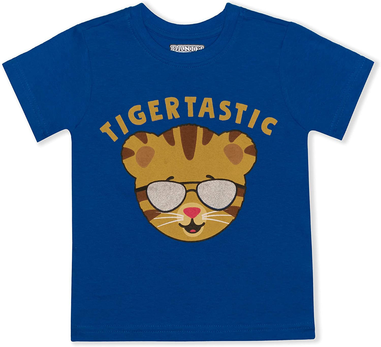Fred Rogers Company Boy?s 3-Pack Daniel Tiger Graphic Tee Shirts, Blue/Red/Grey, Size 4T