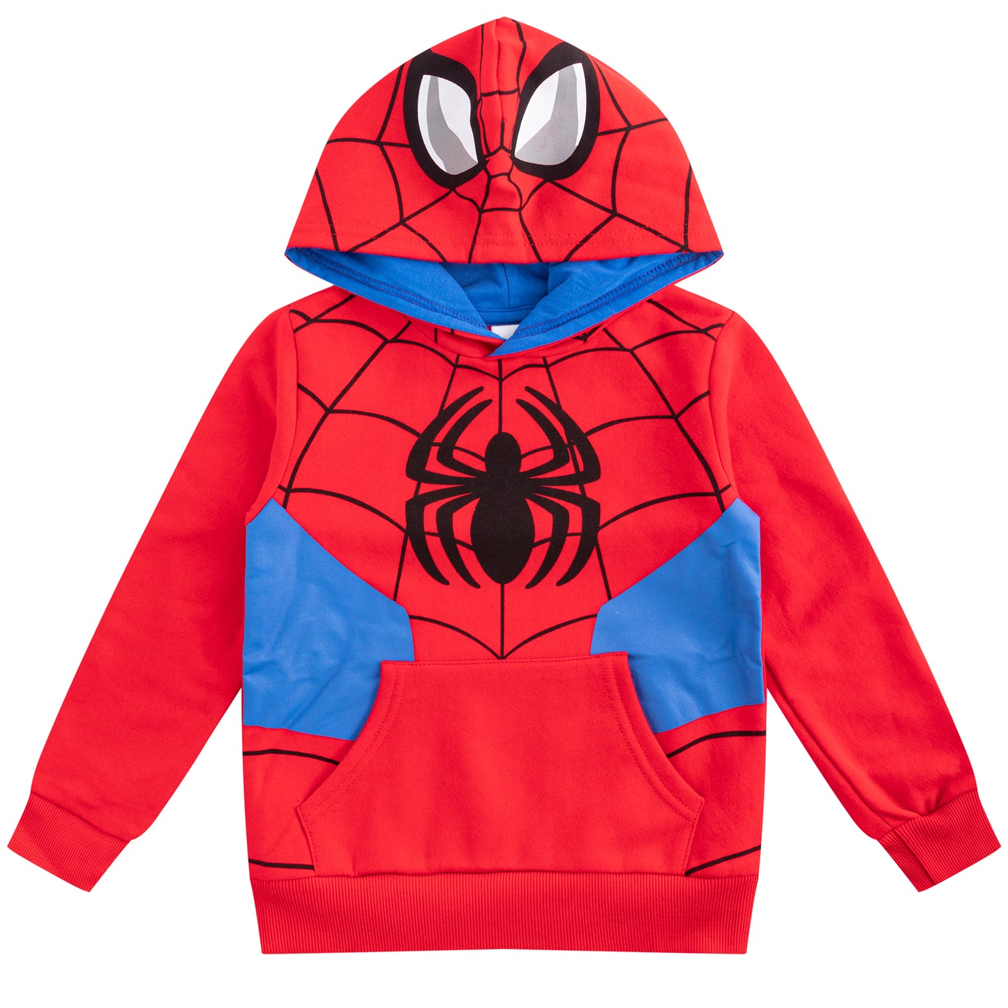 Marvel Spiderman or Hulk Boys’ Hoodie for Toddler, Little and Big Kids – Red or Green