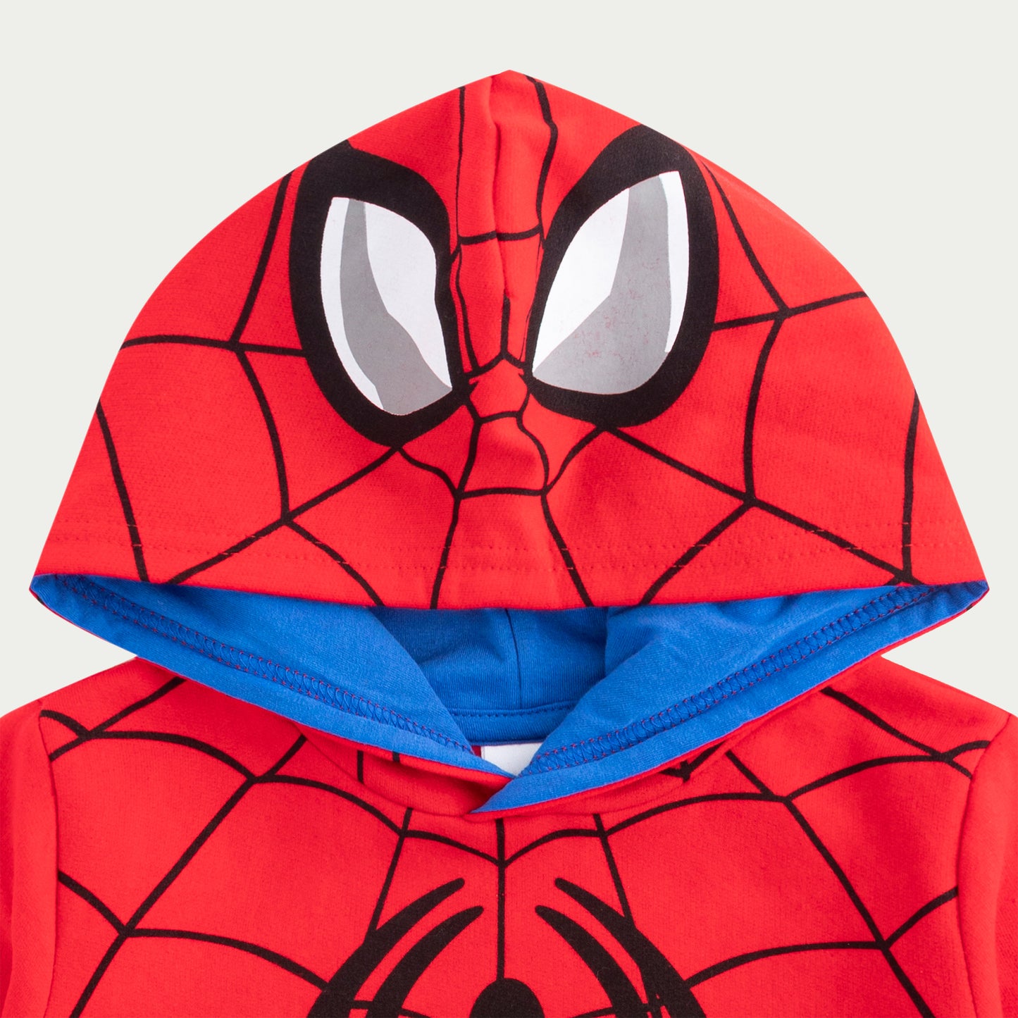 Marvel Spiderman or Hulk Boys’ Hoodie for Toddler, Little and Big Kids – Red or Green