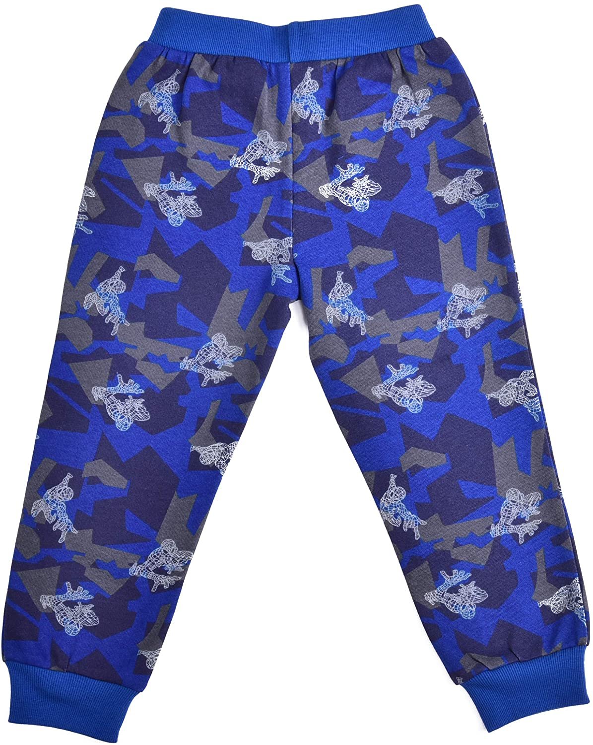 Marvel Spiderman Boys’ 2 Pack Jogger Pant With Drawstring for Toddler and Little Kids – Blue/Navy or Black/Grey