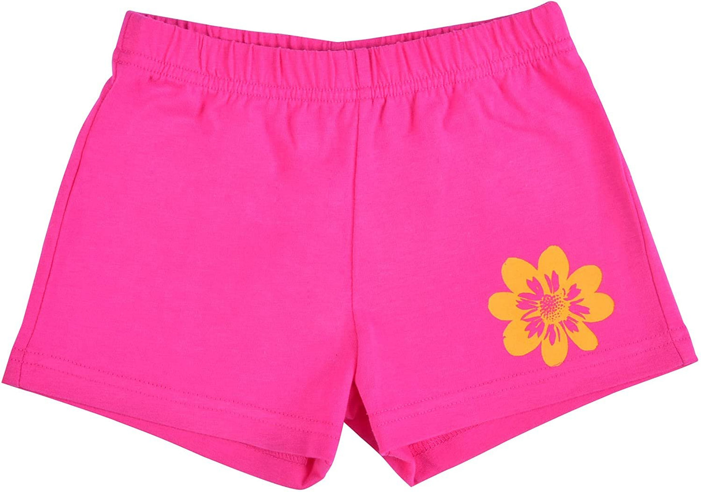 Nickelodeon Bubble Guppies Girls 3 Piece Molly T-Shirt, Short and Legging Set for Toddler and Little Kids – Pink/Yellow