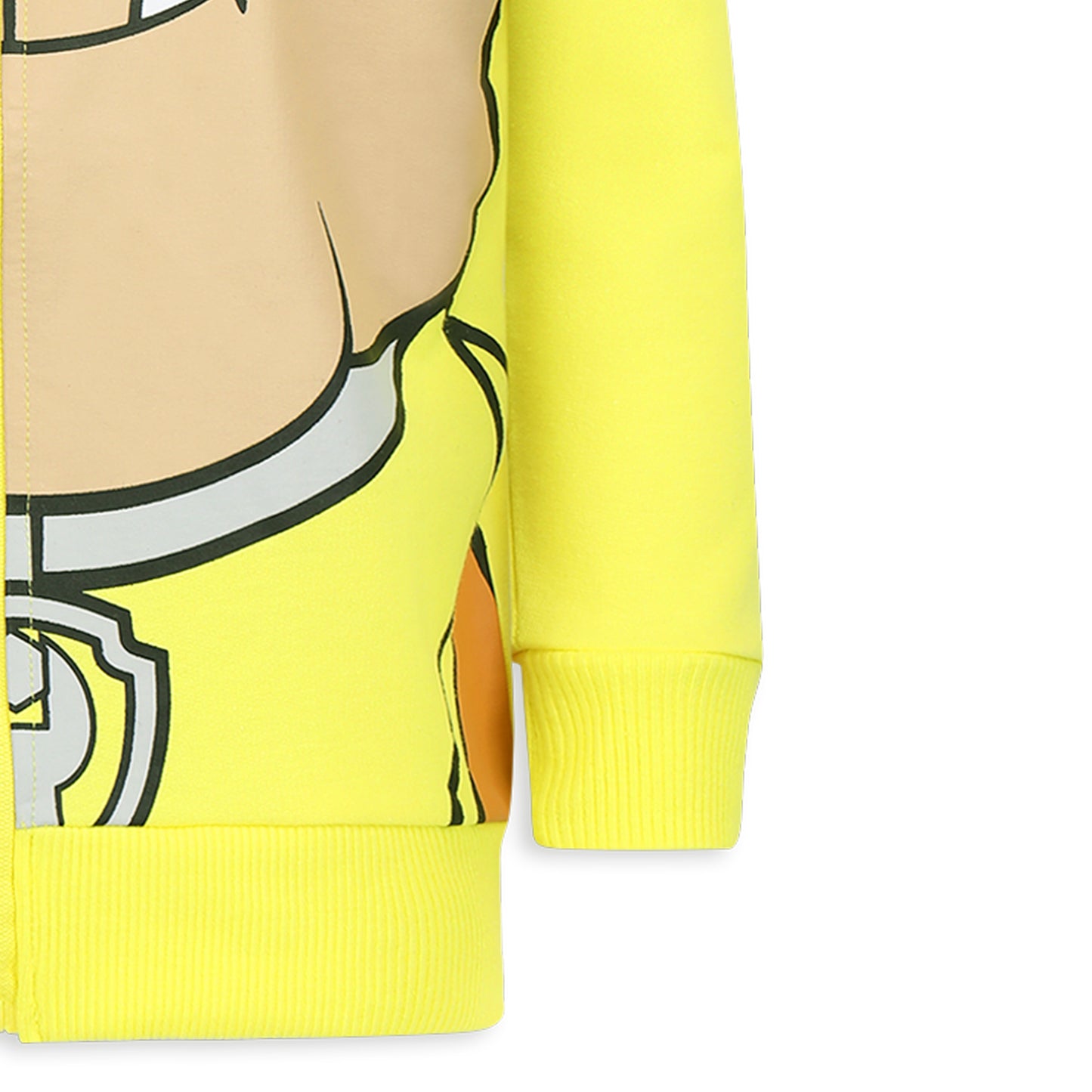 Nickelodeon Paw Patrol Marshall, Rubble or Chase Boys' Zip Up Hoodie for Toddler and Little Kids – Red/Yellow/Blue