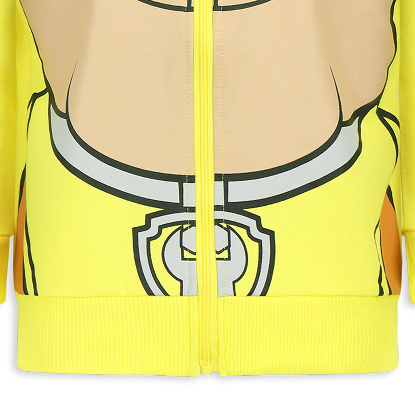 Nickelodeon Paw Patrol Marshall, Rubble or Chase Boys' Zip Up Hoodie for Toddler and Little Kids – Red/Yellow/Blue