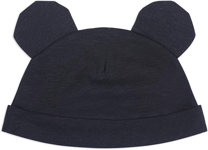 Disney Mickey Mouse Boys’ Bodysuit and Cap Set for Newborn and Infant – Black