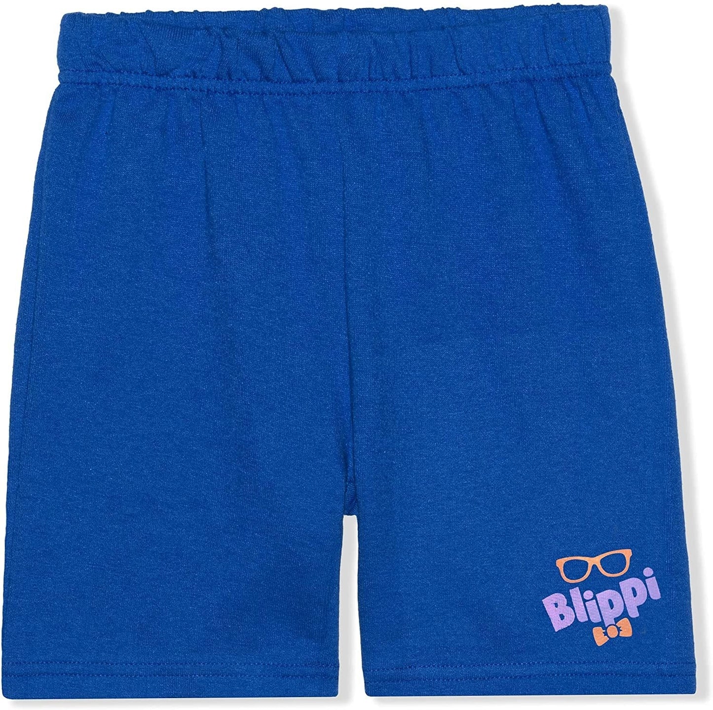 Blippi Boys’ T-Shirt and Shorts Set for Toddler Boys – Yellow/Blue