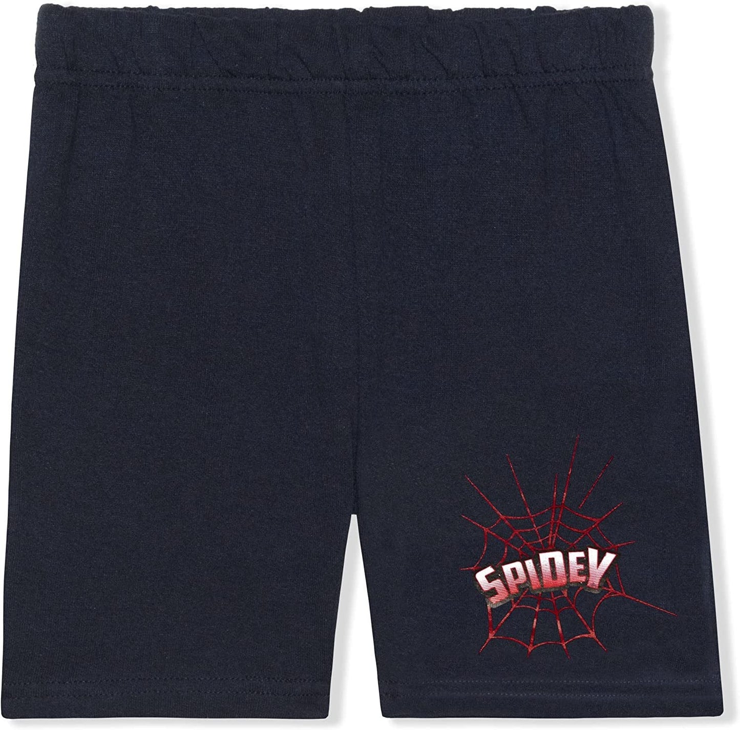 Marvel Avengers Spiderman Boys T-Shirt and Shorts Set for Toddler and Little Kids – Red/Blue/Black