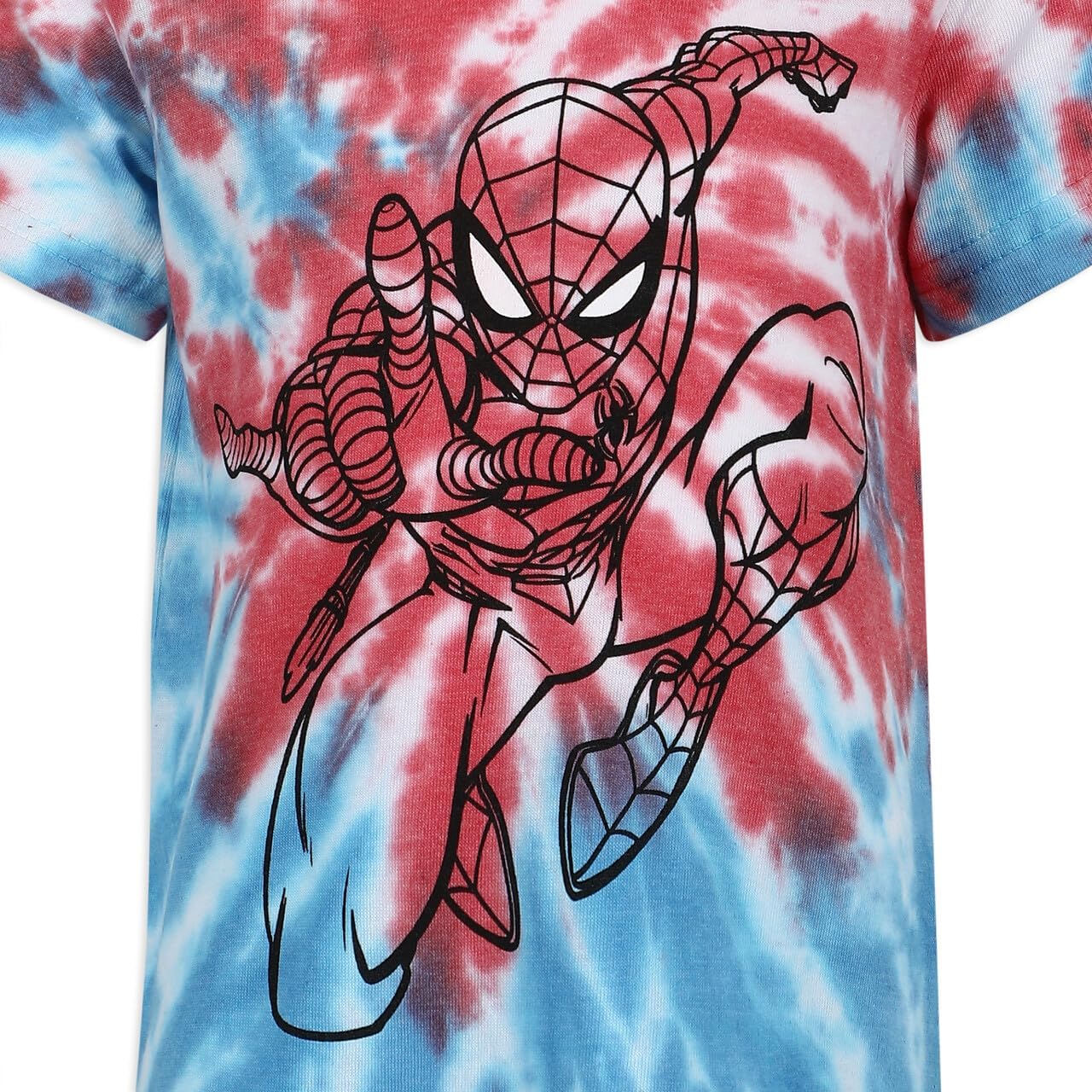 Marvel Spiderman Boys' T-Shirt and Short Set for Big Kids - Multicolor