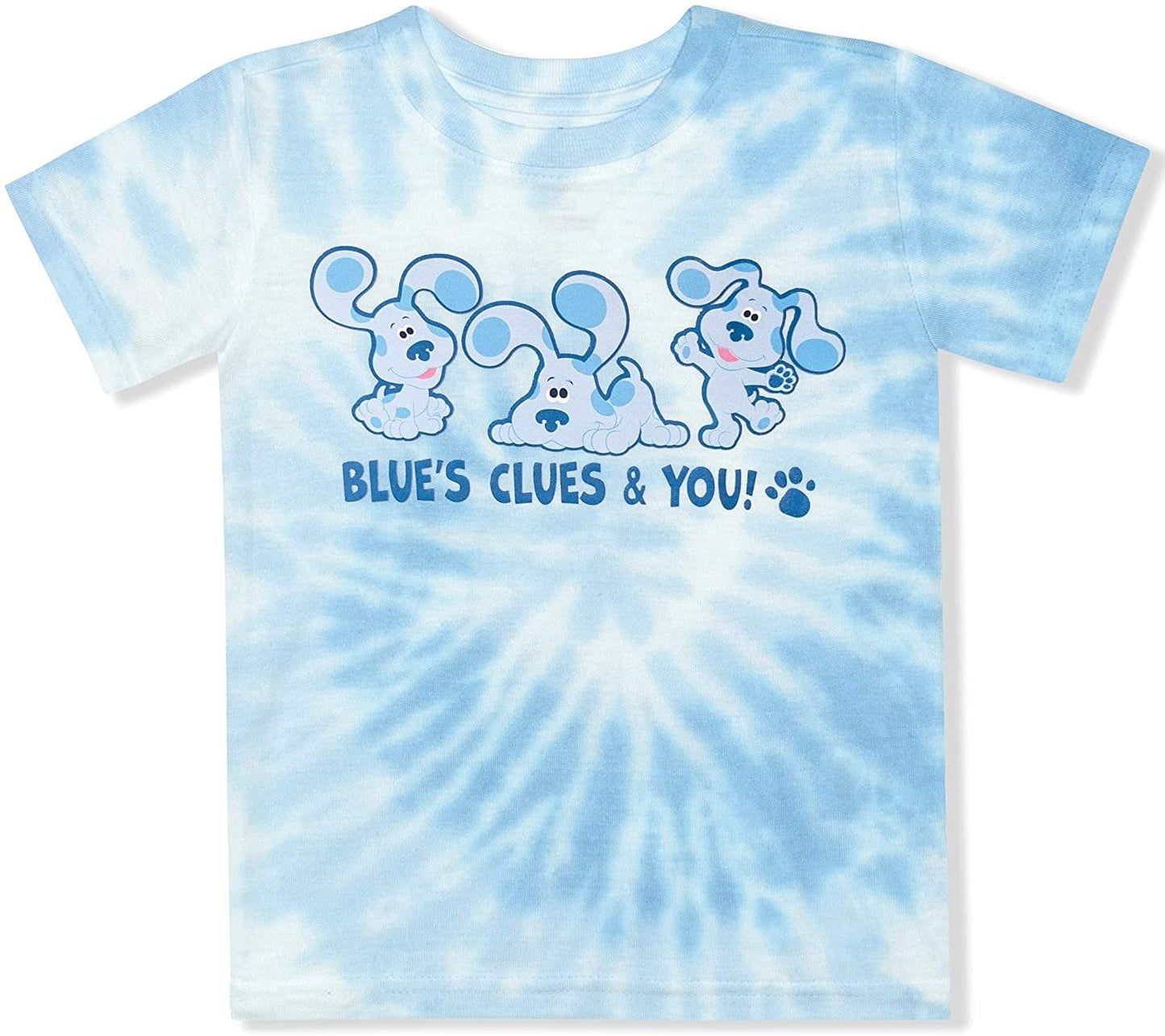Nick Jr. Blues Clues Boys T-Shirt and Shorts Set for Toddlers – Blue/Grey