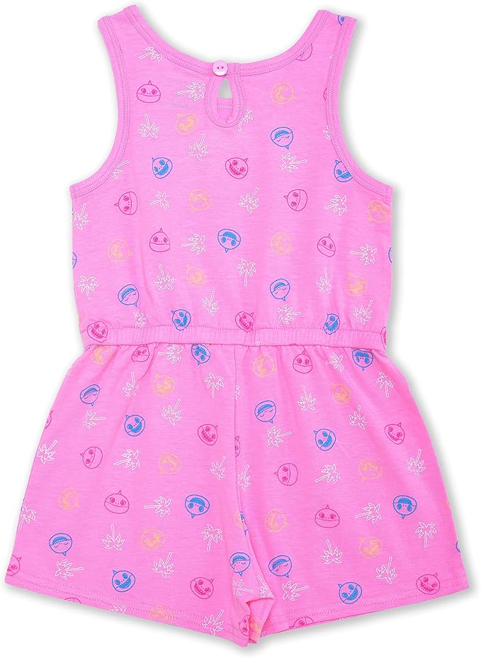 Nickelodeon Baby Shark Girls’ 2 Pack Romper for Infant and Toddler – Multicolor
