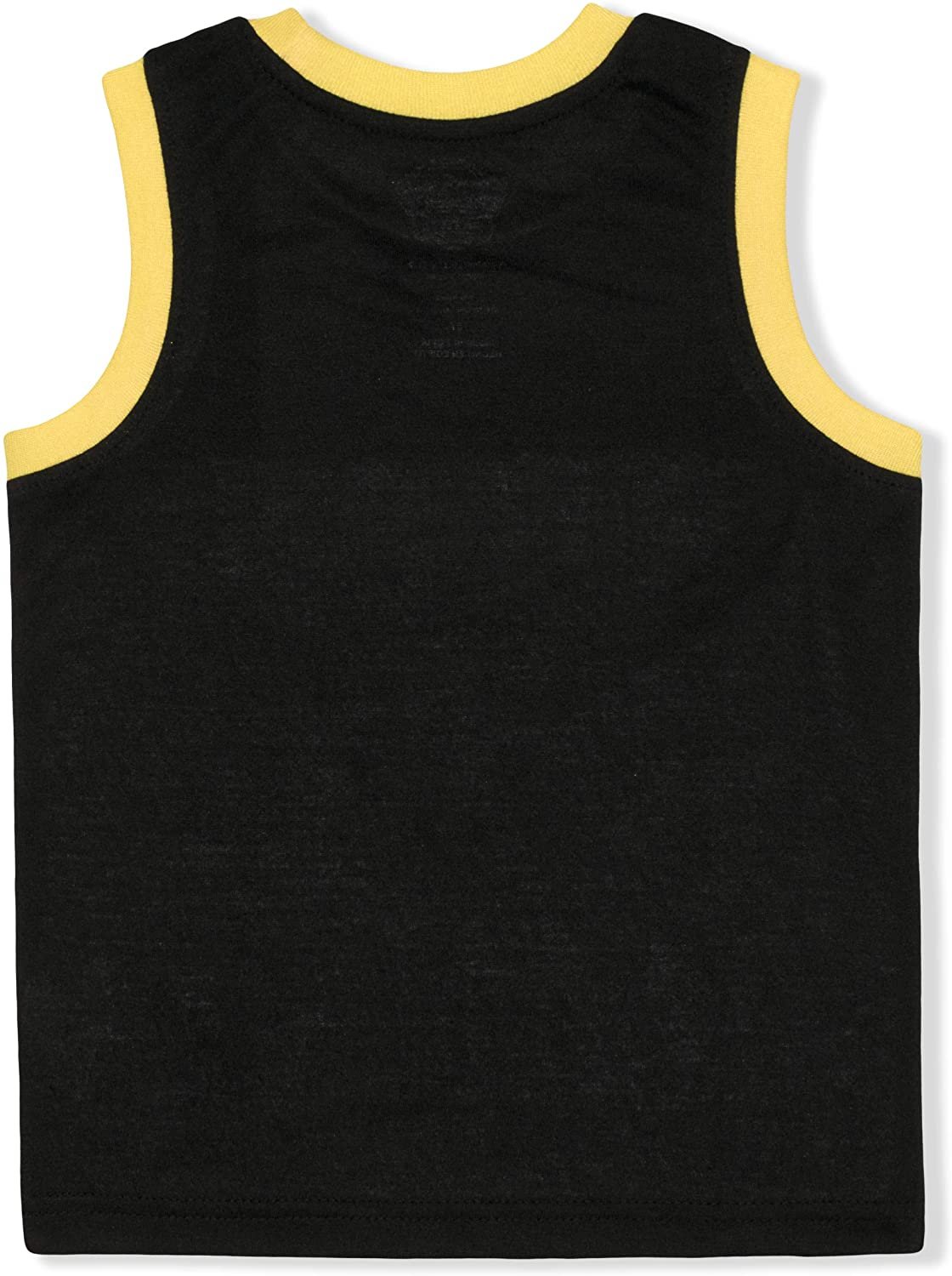 Nickelodeon Paw Patrol Marshall, Rubble and Chase Boys Tank Top and Shorts Set for Toddler and Little Kids – Black/Grey