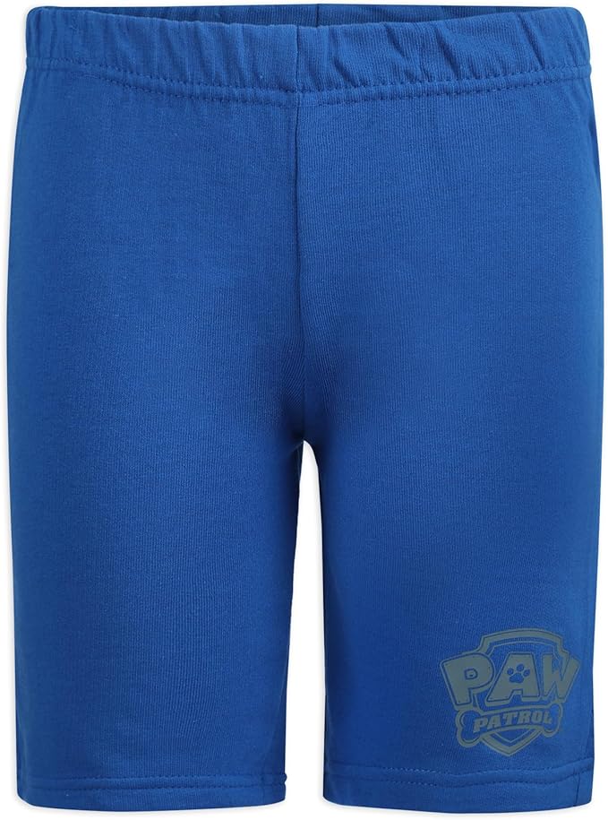 Nickelodeon Paw Patrol Boys 2 Piece Tie Dye T-Shirt and Shorts Set for Toddler and Little Kids – Blue