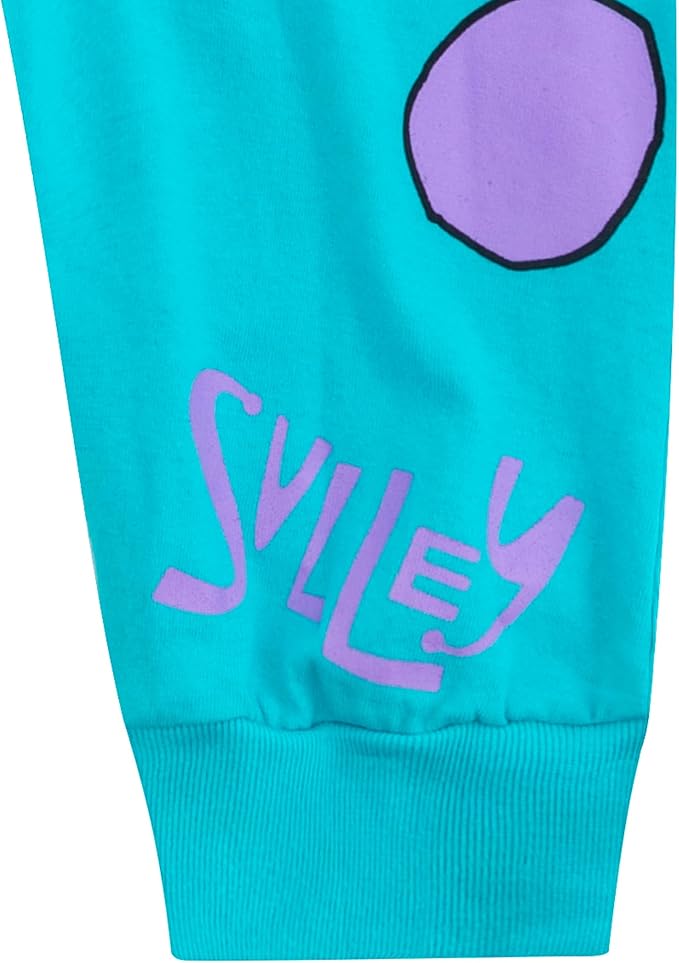 Disney Monsters Inc Boys’ Costume Zip Up Hooded Coverall for Newborn, Infant and Toddler – Blue or Green