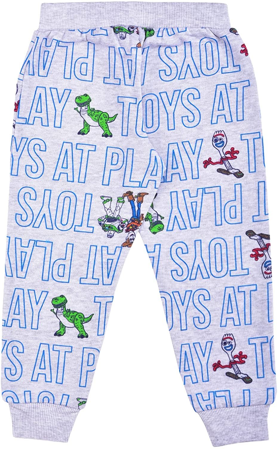 Disney Toy Story Boys’ 2 Pack Joggers for Toddler and Little Kids - Blue/Grey