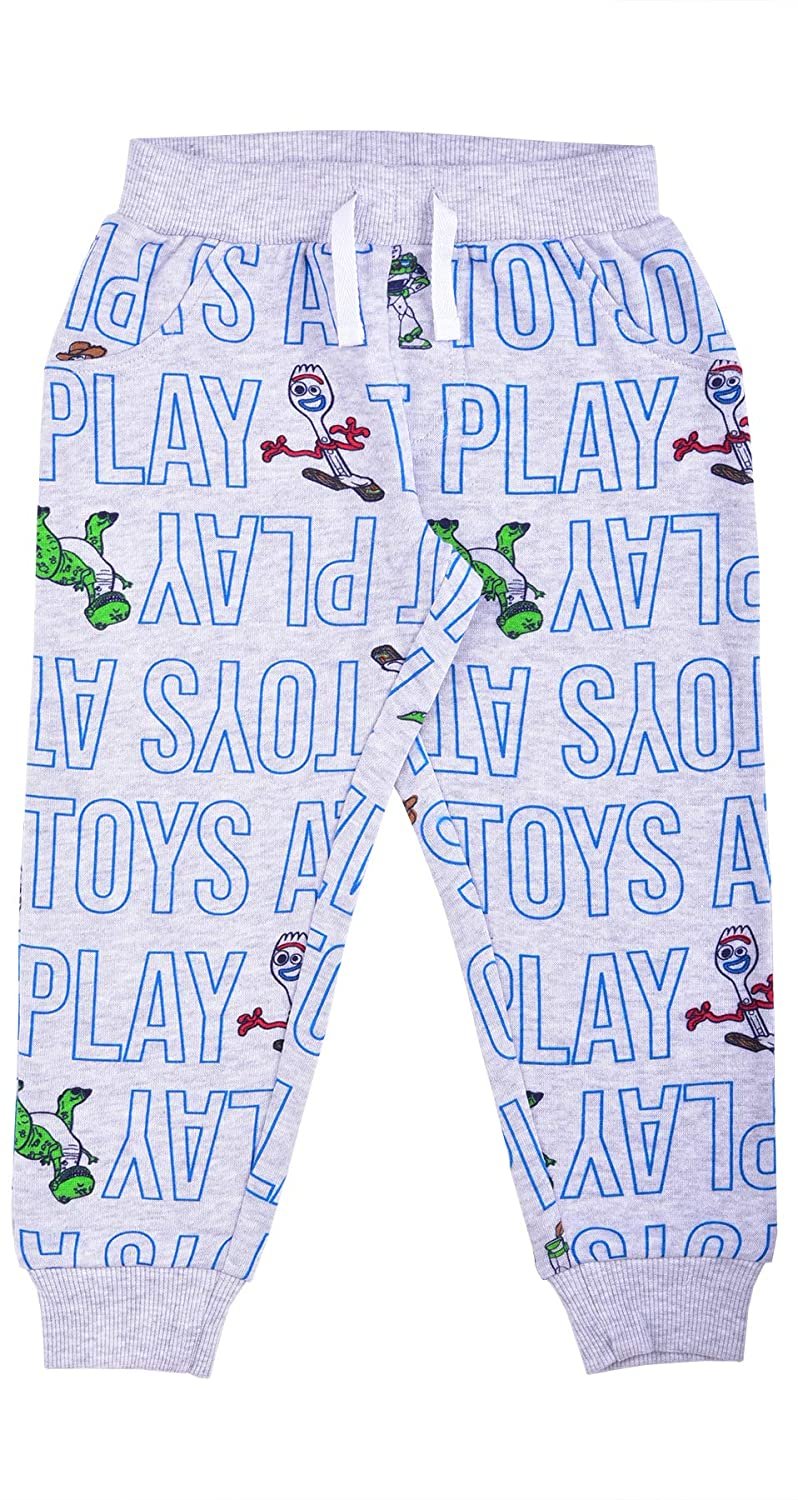 Disney Toy Story Boys’ 2 Pack Joggers for Toddler and Little Kids - Grey