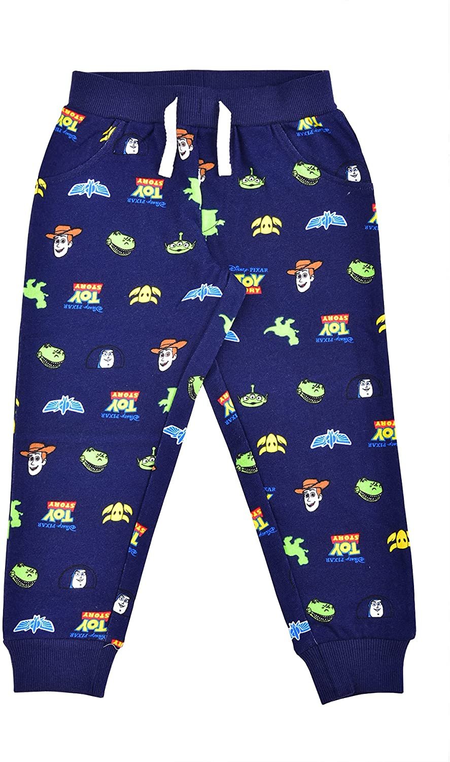 Disney Toy Story Boys’ 2 Pack Joggers for Toddler and Little Kids - Blue/Navy