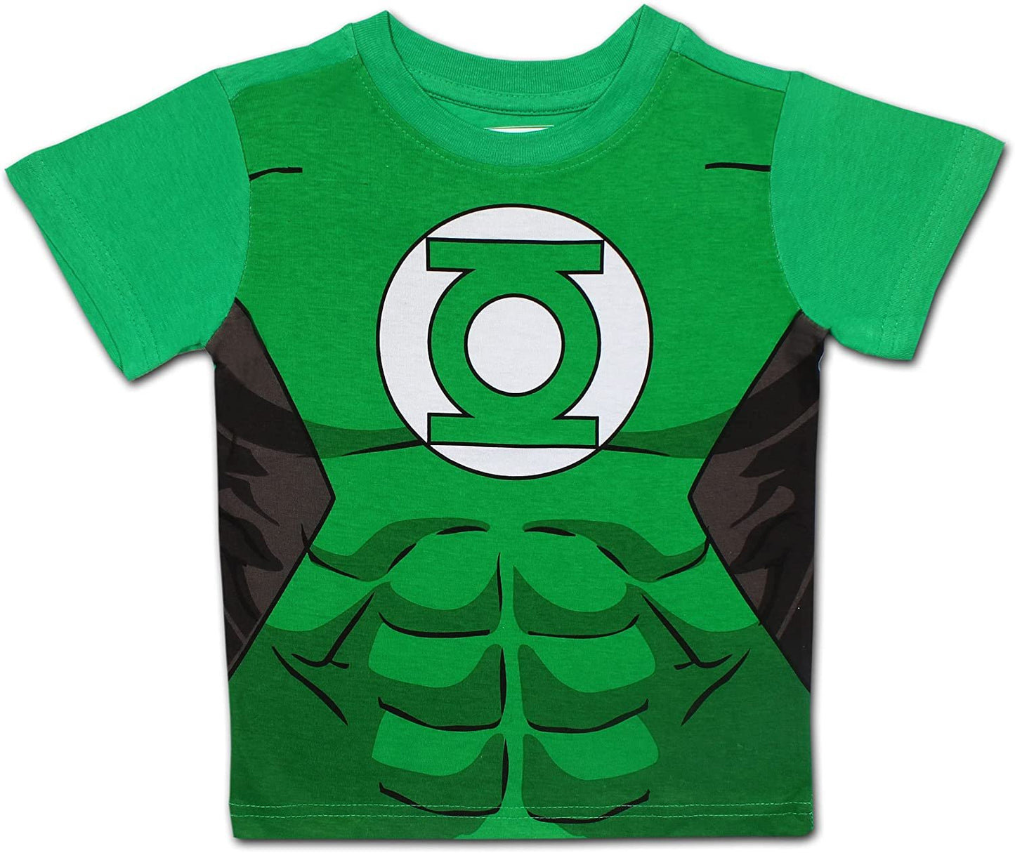 DC Comics Justice League Boys’ 4 Pack T-Shirts for Toddler and Little Kids– Blue/Red/Green/Gray