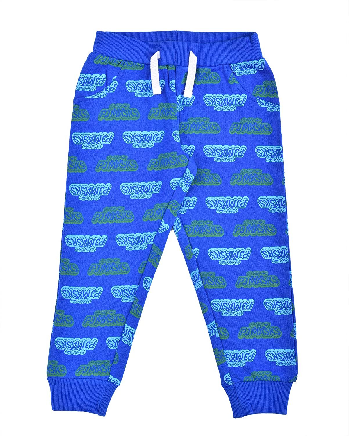 PJ Mask Catboy, Owlette and Gecko Boys 2 Pack Jogger Sweatpants Set for Toddler and Little Kids – Navy/Blue