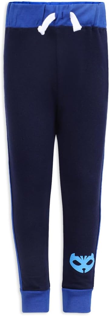 Hasbro’s PJ Masks 2 Pack Jogger Set for Boys, Catboy Long Sleeve Tee and Jog Pants, Blue