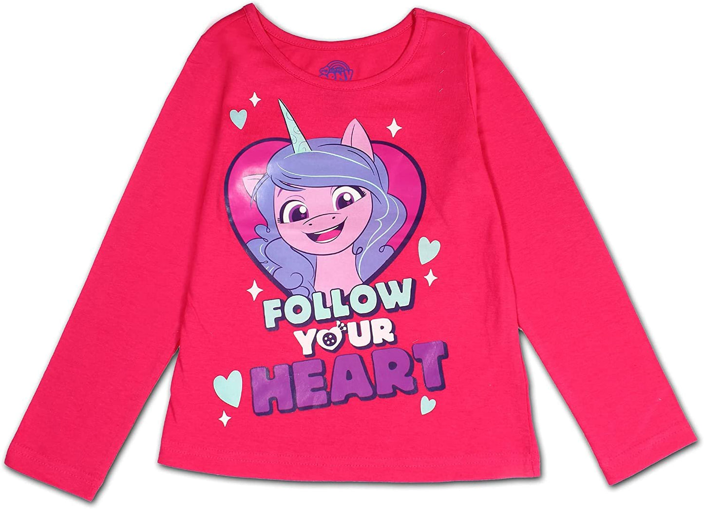 My Little Pony Girl's 3-Pack Long Sleeve Graphic Tee Shirt